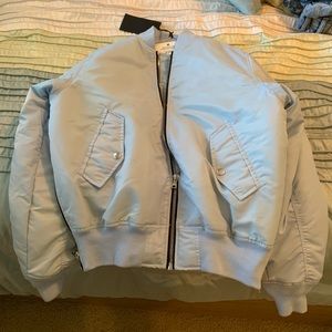 Smoke rise men bomber jacket size medium